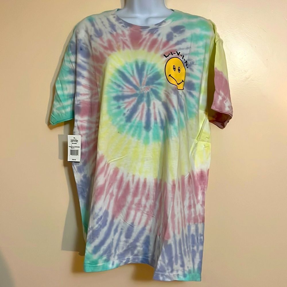 Dazed and Confused Tie Dye Livin’ Shirt Sz L